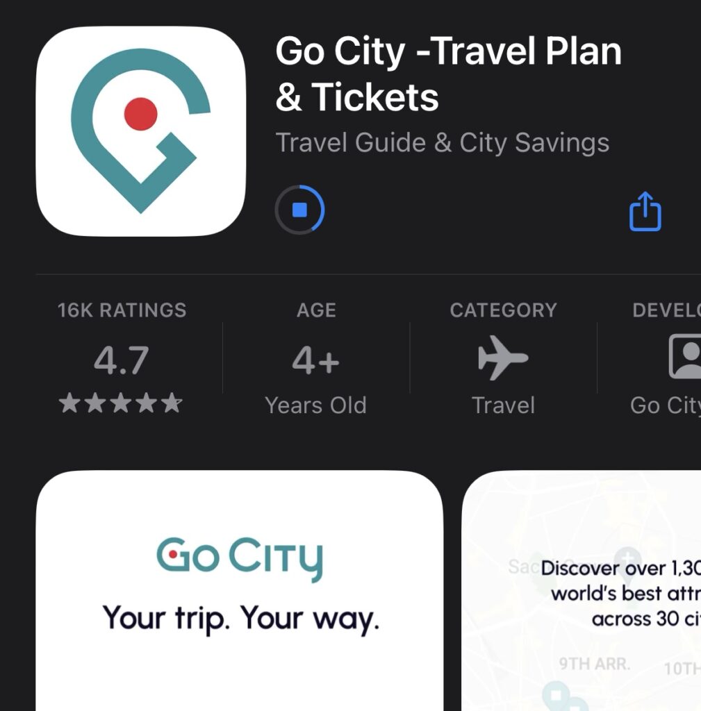 Go City アプリをダウンロード