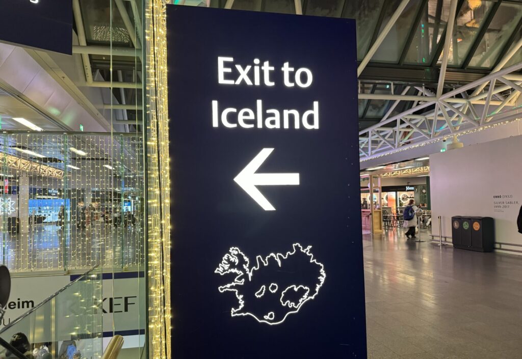 アイスランド到着