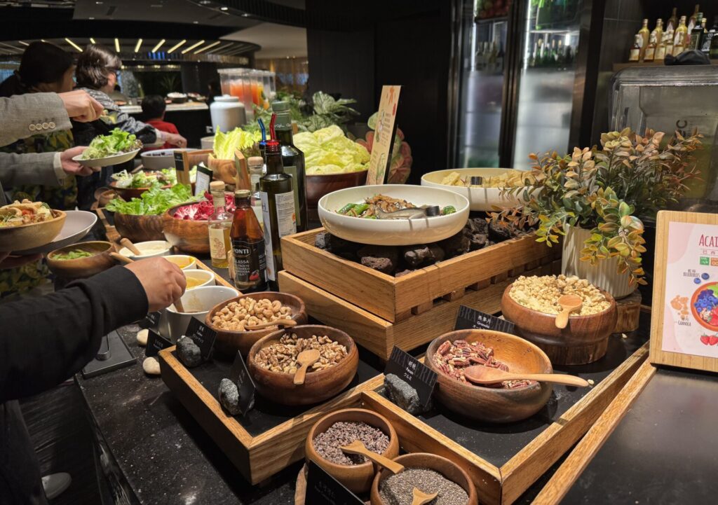 リージェント台北の朝食ビュッフェ