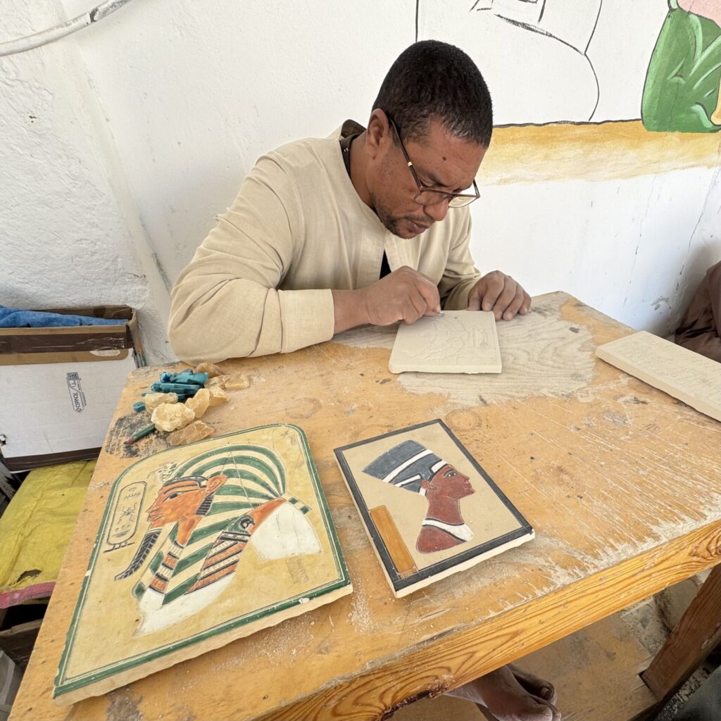 お土産屋さん：デモンストレーション