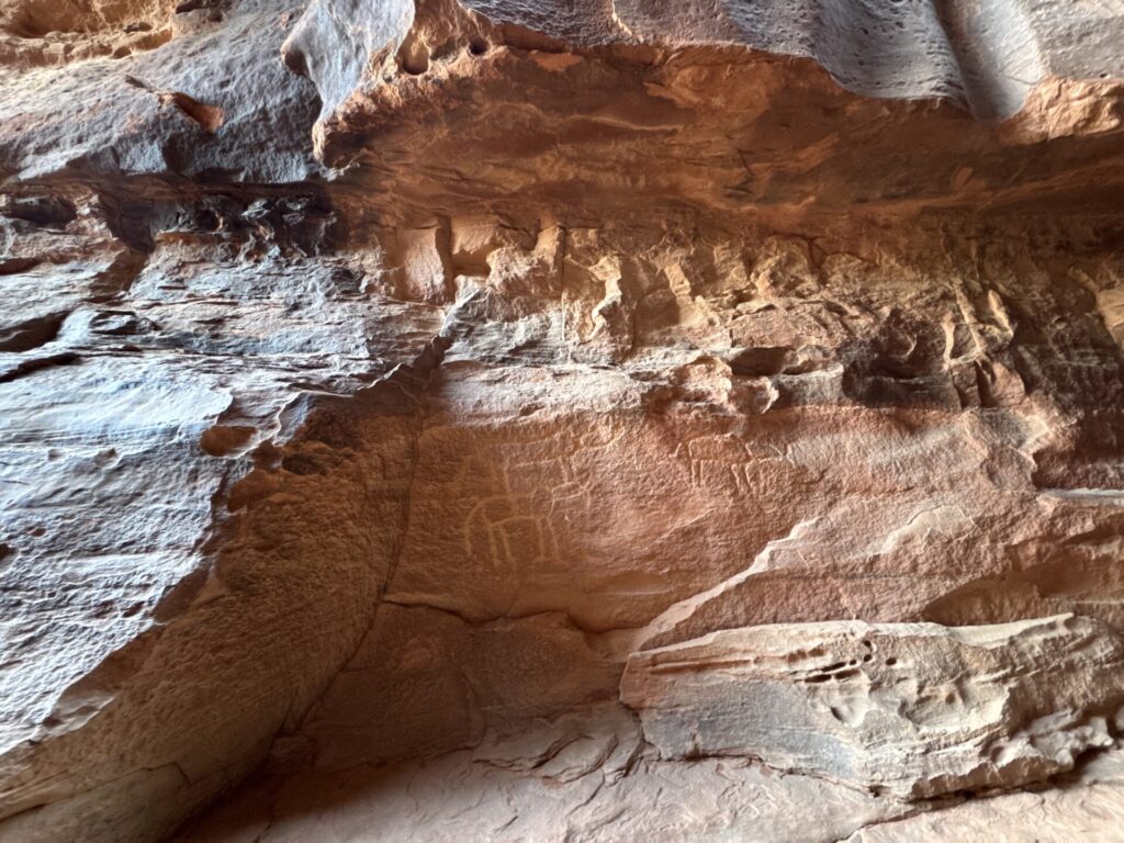 ワディ・ラム砂漠：カザリ峡谷（Jebel Khazali）