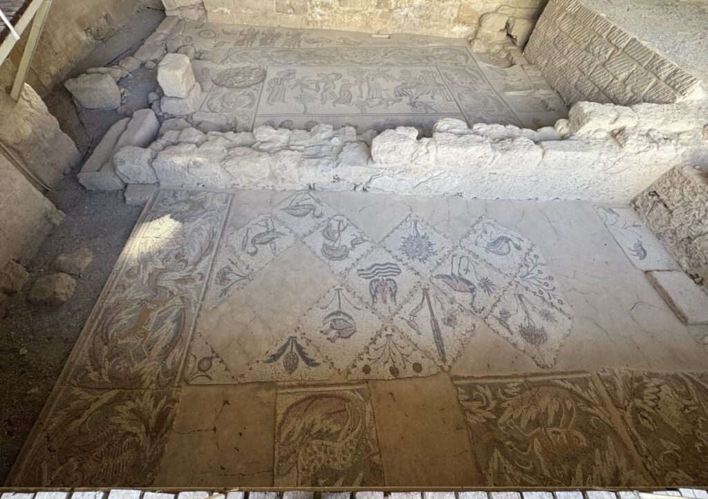 マダバ考古学公園１：ヒッポリュトスの間（Hippolytus Hall）