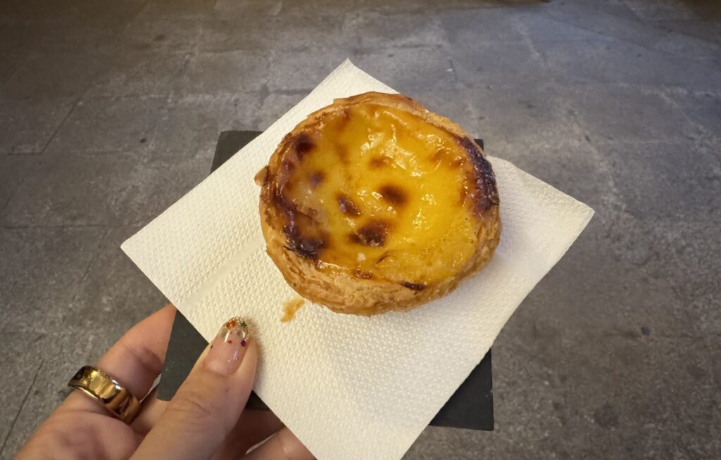 ボルサ宮殿:パステル・デ・ナタ