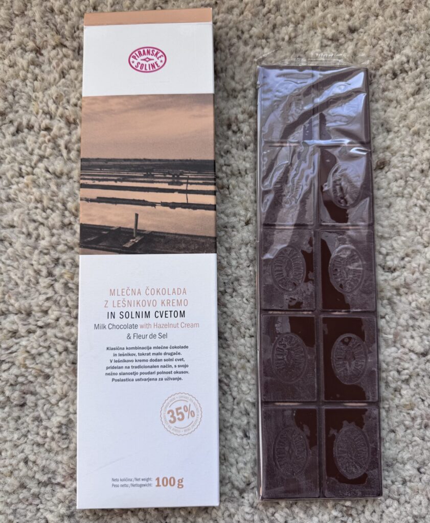 PIRANSKE SOLINEの塩入りチョコレート