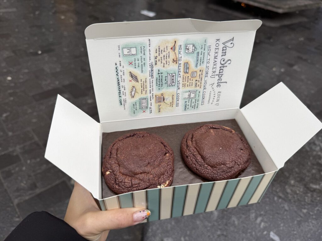アムステルダムの人気クッキー「Van Stapele Koekmakerij」